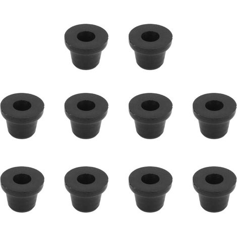 Capuchons de purge en caoutchouc (lot de 10) – résistants à l’usure, compatibles freins auto/moto/engins – diamètre standard
