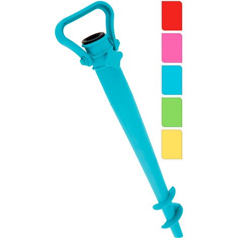 Plastikpfahl für Parsol 41 cm Bunte Farben / Passende Farben / Muster
