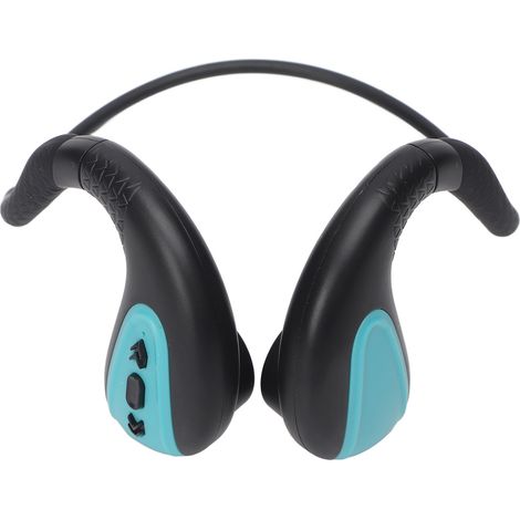 Casque à conduction osseuse Bluetooth 5.0 avec réduction de bruit, étanche IPX8, rechargeable et doté d'une mémoire de 8 Go. (1/5)
