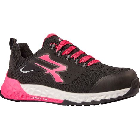 Zapatos de seguridad U-Power Brienne ESD S1PS HI HRO FO SR para mujer - 36 (EU) - Nero