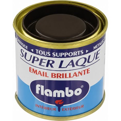 Lacca Flambo 50ml marrone scuro.