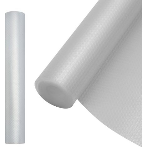 2x Transparente Antirutschmatte 500x45 cm Küchenschubladenschutz Schutzmatte Antirutschmatte für Auto Antirutschmatte Schubladenschutz Badezimmer (1/5)