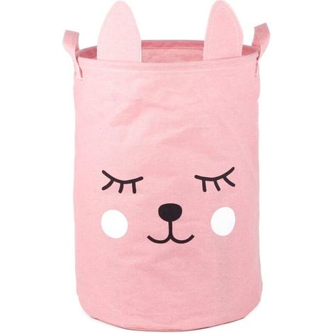 Panier à linge pliable pour enfants - Boîte de rangement pour jouets - Organisateur de vêtements - Panier à linge - 40 x 33 x 33 cm