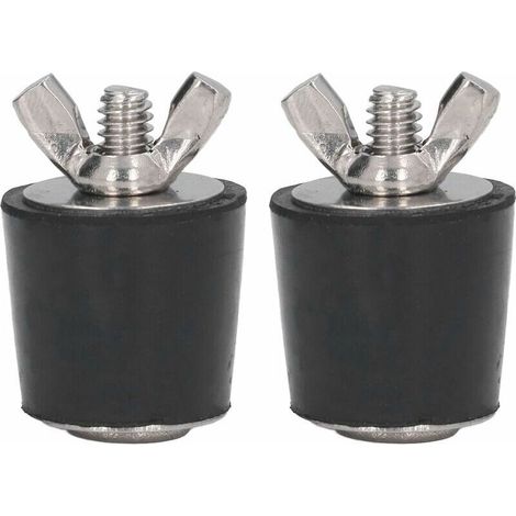 Bouchons en Caoutchouc pour 2 pièces Bouchons en Caoutchouc de Piscine hivernage Bouchon Conique Accessoires de Piscine 25mm