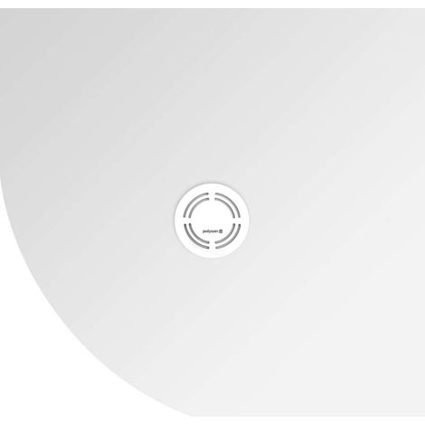 Polysan Flexia - Duschwanne, 80x80 cm, mit der Möglichkeit, die Abmessung anzupassen, weiß 91171 (1/3)