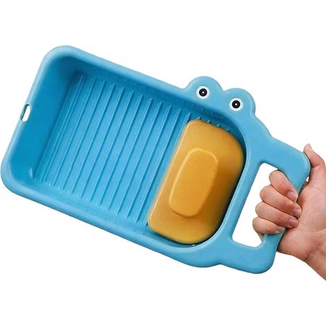 Planche à laver portable Éponge crocodile pour la maison