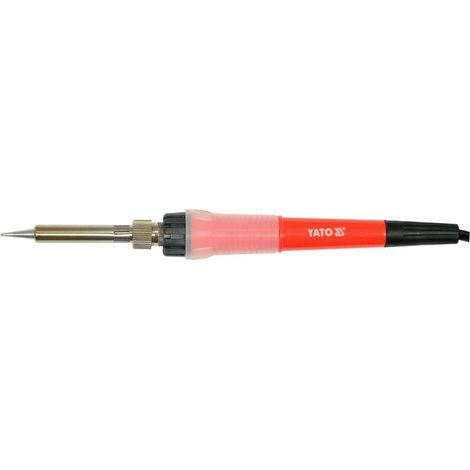 YATO, modelo YT-82700, Cautín 60W, ideal para trabajos de soldadura y reparación electrónica, herramienta eficiente y duradera para proyectos de bricolaje y mantenimiento. (1/3)