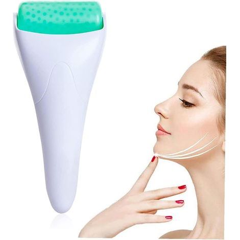 Rouleau de glace facial pour massage des yeux et du visage soulage les gonflements et migraines soin rafraîchissant pour la peau du corps (1/5)