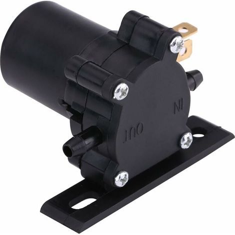 Pompe Lave Glace C15 Moteur Universel de Pompe de Lave-Glace D'essuie-Glace de Pare-Brise de 12V