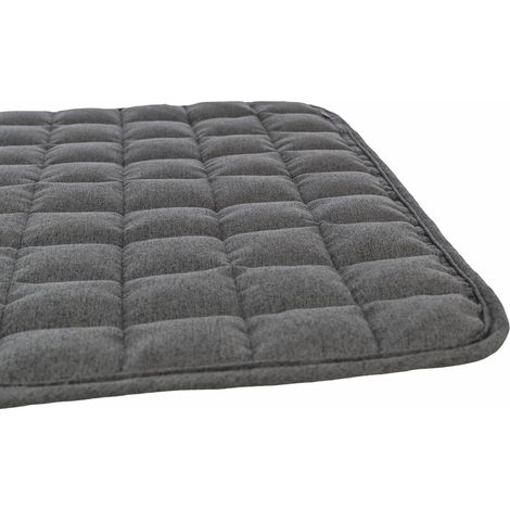 Hundematte - TRIXIE - Caliente - Grau - 120×80 cm - Quadratisch