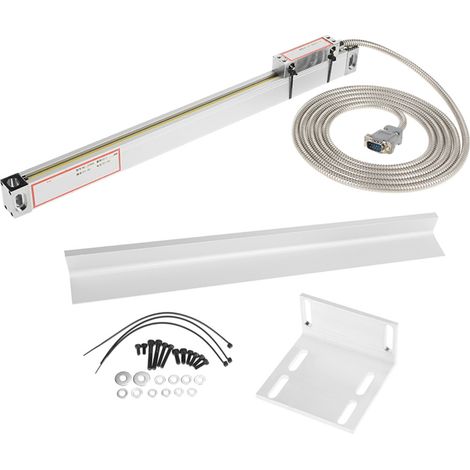 Encodeur à lecture numérique pour règle à grille linéaire de 300 mm (12") sur machines-outils de fraisage et de tournage JCS900-2AE/3AE à affichage numérique (1/5)