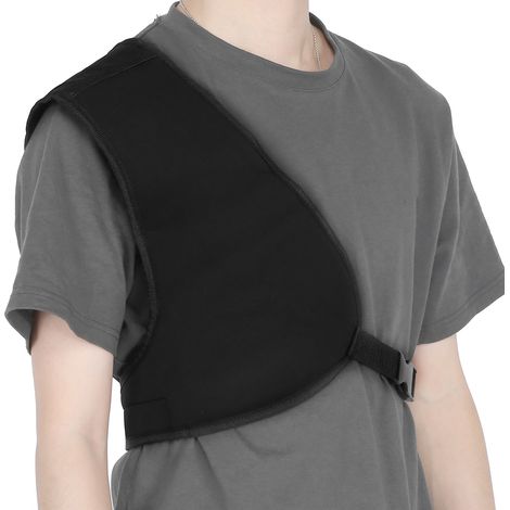 Épaulière de Protection pour Musculation et CrossFit - Confortable et Résistante - Noir (1/5)
