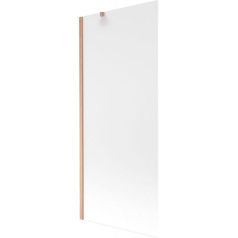 Mexen Next paroi de baignoire 1 volet 80 x 150 cm, givré, cuivre brossé - 895-080-000-00-30-65 (1/5)