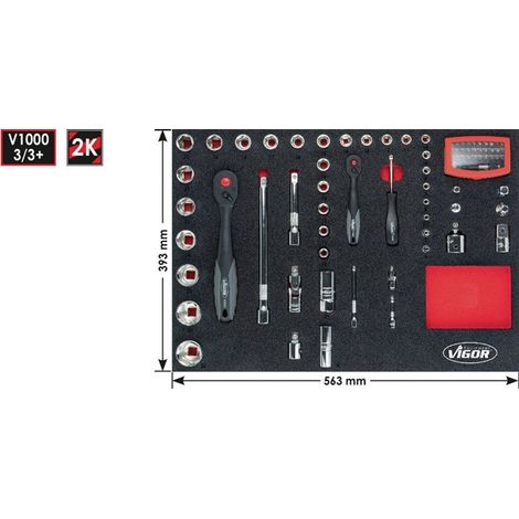 Modulo utensile V5115 80 Prese 4-14 / 4-32 mm Vigor (1/5)