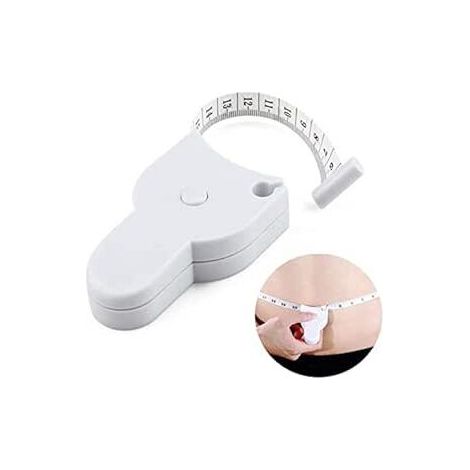 Mètre ruban corporel - Mètre ruban auto-extensible de 150 cm/60 pouces, mesures personnalisées pour la taille, la poitrine et les jambes (1/5)