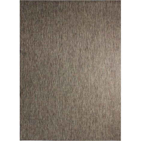 NAROSKI - Tapis scintillant pour intérieur-extérieur marron 120x170 (1/5)