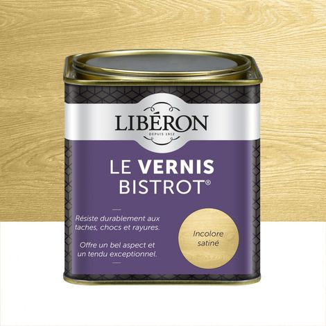 Libéron Bistrot Vernice Satinata Incolore 0,6 kg (1/4)