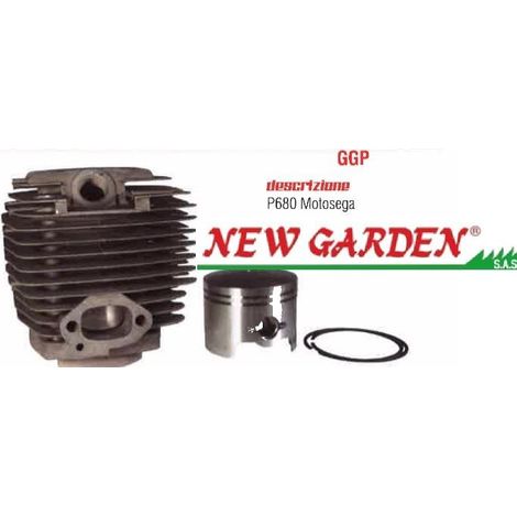 Kit cilindro y pistón motosierra P680 47mm GGP 395043 6995136 6995054 6995055