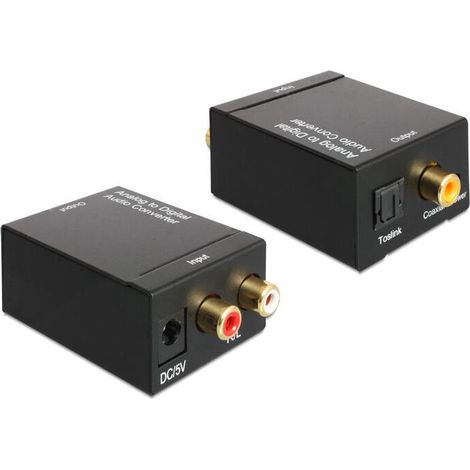 Convertidor Audio Analogico A Digital (Spdif,Coaxial) (1/2)