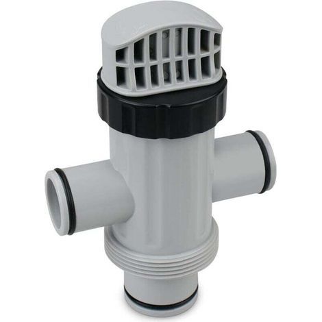 Valve à piston pour tuyau de piscine Intex 11872, valve à piston de remplacement à double gorge, adaptée aux piscines hors sol et à l'entretien des pompes de piscine. (1/4)