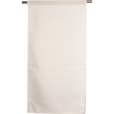 Coppia di finestre filtranti Lazaro ecrù e oro l. Dimensioni: 45 x 120 cm Sans marque