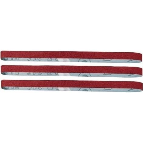 Boîte de 3 bandes abrasives Best for Wood 6 x 455 mm grain 60 - BOSCH - 2608606201