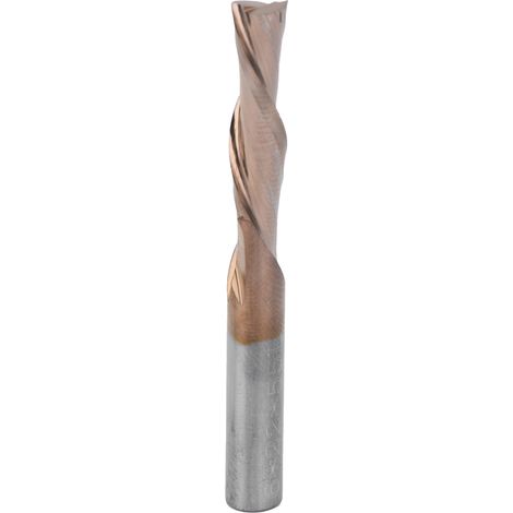 Double Edged Milling Cutter Durable Straight Milling Woodworking Cutter Bit for Wood Acrylic PVC6x6x22x60mm