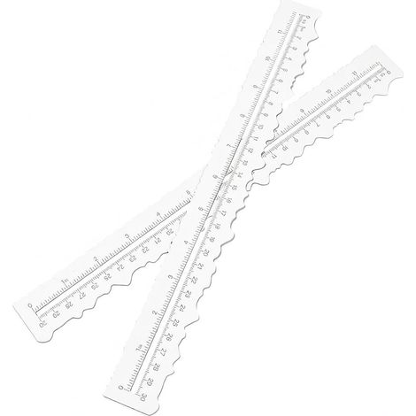 Règle métallique pour travaux manuels, idéale déchirer du papier (1/5)