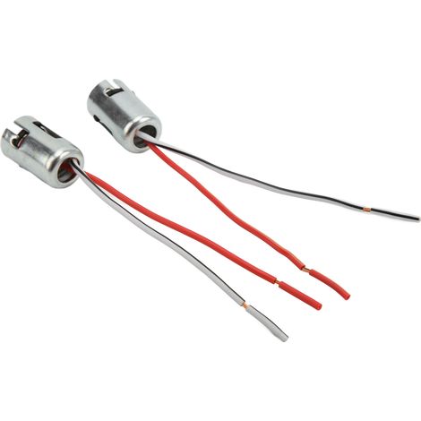 Adaptateur de douille LED (lot de 2) à contact unique, plat et léger. (1/5)