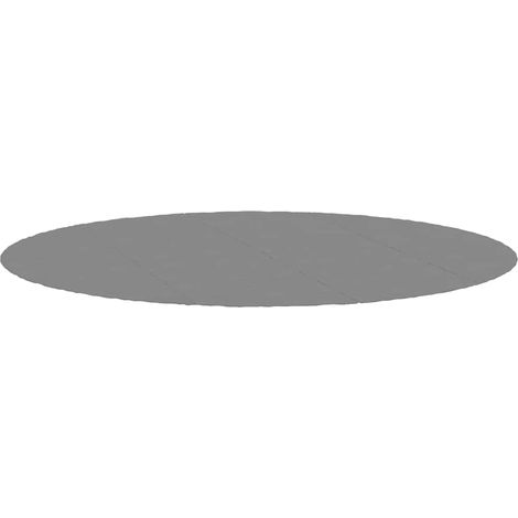Bâche de piscine - Bâche de protection gris clair Ø500 cm géotextile polyester fr692 - Maison La Vie