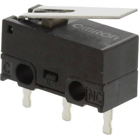 Omron D2F-01L-T Microrupteur 30 V/DC 0.1 A 1 x On/(On) 1 pc(s) Bag