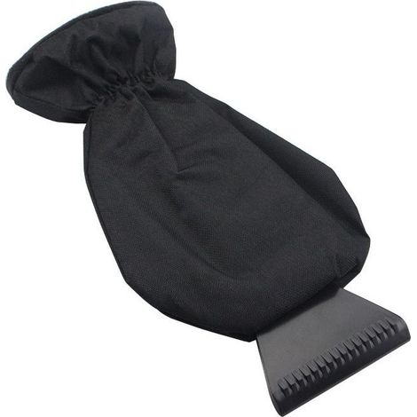 Eiskratzer mit Handschuhen für Autoscheiben, Eiskratzer-Handschuh für Windschutzscheiben, Eiskratzer mit Handschuhen, Scheibenabzieher, Professioneller Eiskratzer für Autos, Der beste Eiskratzer, Schw (1/5)