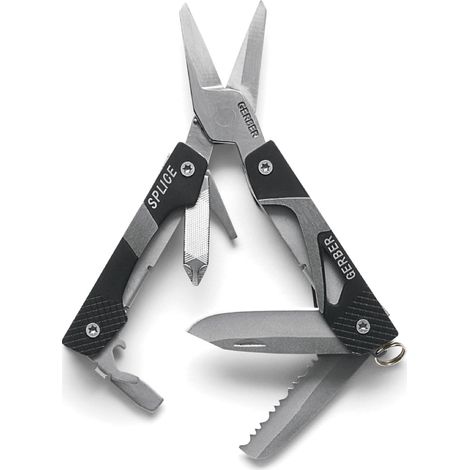 Gerber Splice pinza multifunciones negra compacta