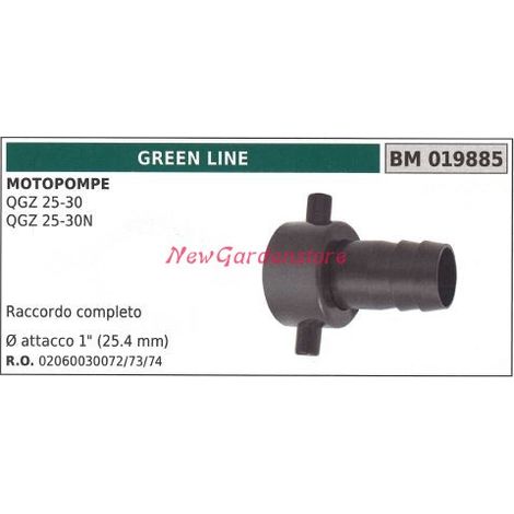 Raccordo GREENLINE motopompa QGZ 25-30 QGZ 25-30N 019885