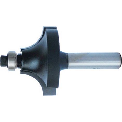 Rodamiento de bolas de arranque para fresa cuarto de varilla, Ø : 9,52 mm, Ancho : 4,76 mm, Oriﬁcio normal 3,2 mm