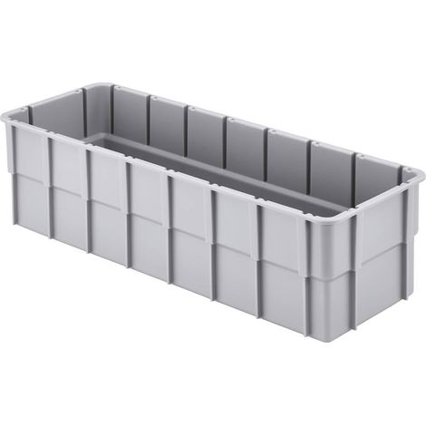 Alutec 75230 Inserto portaoggetti per cassetti impilabile (L x L x A) 362 x 131 x 101 mm Grigio 1 pz. (1/2)
