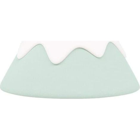 Lampe De Montagne De Neige Led Veilleuse En Silicone Tactile Avec Lampe -Vert Menthe (1/5)
