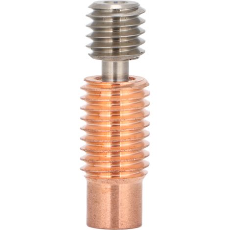 V6 Bimetall-Isolierrohr aus roter Kupferlegierung für 3D-Drucker, Gewindeversion (1/5)