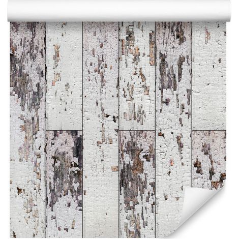 Papier peint imitation planches de bois vintage pour salon et chambre 50x1000 (1/5)