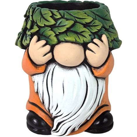 FEDOR macetero enano cabeza hojas xl 63x23x25 cm , Macetero enanco cabeza hojas XLFabricado en material de alta calidadIdeal par su jardínTamaño: 63x23x25 cm.