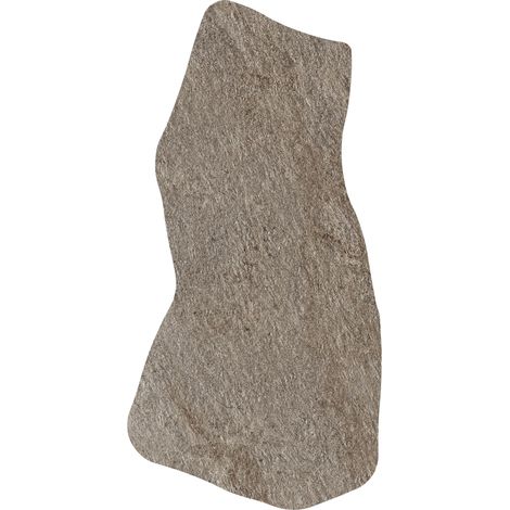 Carrelage effet Pierre Quartzite Gris Roche Dalle C 109x55x2 cm Salvero - Sol extérieur (vendu par carton de 0,431 m²) - RO'MA CARRELAGE