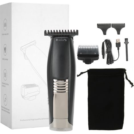Tondeuse 2 en 1 barbe et cheveux sans fil USB, outil professionnel de coupe pour salon (1/5)