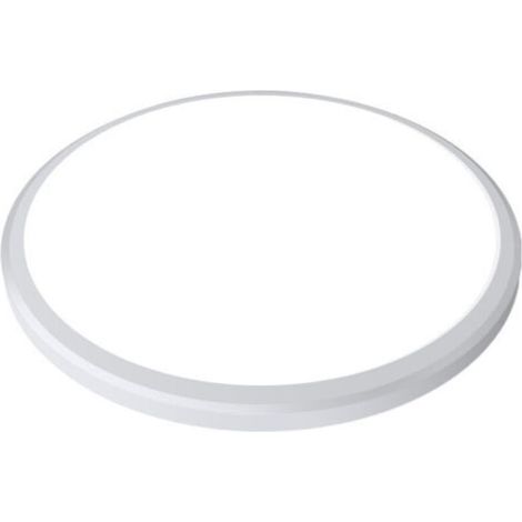 Plafonnier LED φ260mm-18w Boîtier blanc + lumière blanche Plafonnier, étanche IP54, Plafonnier rond, Salle de bain Chambre à coucher Balcon Cuisine Salon