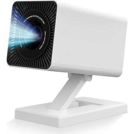 Mini Vidéoprojecteur 4K Mini Projecteur WiFi 6 et Bluetooth 5.0,150 ANSI lumens Vidéoprojecteur Portable, Correction Verticale Automatique et 130 Pouces, Home Cinéma Smart Vidéoprojecteur Compatible (1/5)