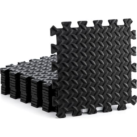 Gym Flooring Mat 30x30CMx10MM Interlocking Foam Floor Mats 3.6 m2 38.6 sq ft Foam Exercise Mats Non-Slip Rubber Cushion for Swimming Pool Outdoor Tub Tent Carpet Camping Playpen Dog Mat (36) (1/5)