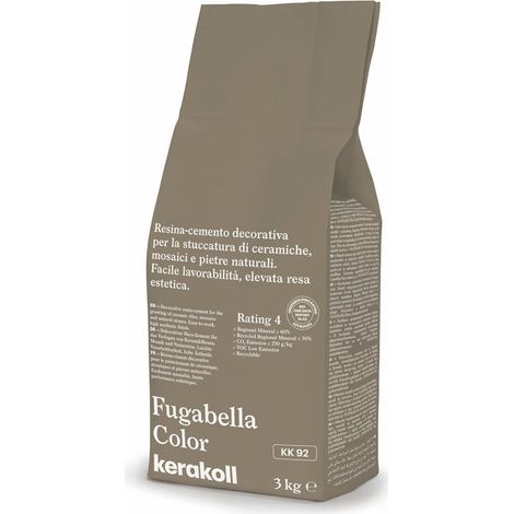Joint de carrelage Fugabella Color FILL 3 kg by KERAKOLL Coloris KK92 - anciennement 26 (1/3)