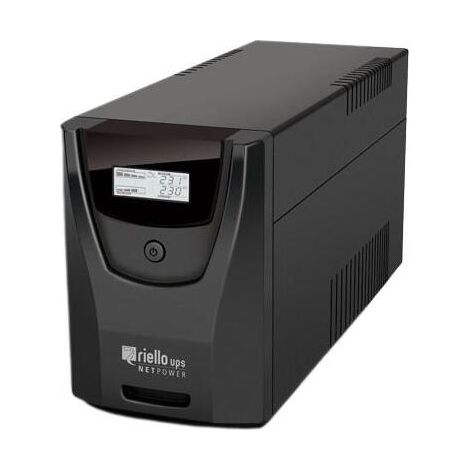 SAI RIELLO NET POWER - NPW 1500 VA / 900W - 10`  LINE INTERACTIVE 4 X SHUCKO (1/3)