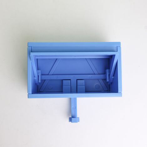 Porte-clés de garage avec porte, fixation murale, porte-clés mural 3D, facile à installer, convient aux passionnés de voitures, peut être placé à l'entrée, dans le couloir ou sur la porte d'entrée (bl