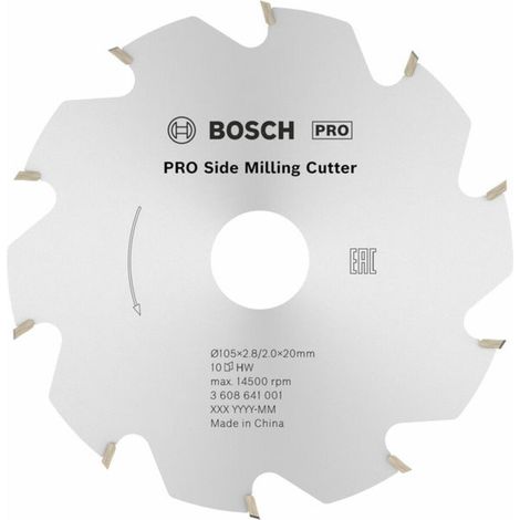 Bosch Scheibenfräser, 10, 20 mm, 2,8 mm - 3608641001 (1/5)