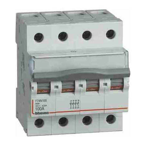 BTIF74N100 Modularer Schalter - Eingang=100A - 4P - 4 Module
